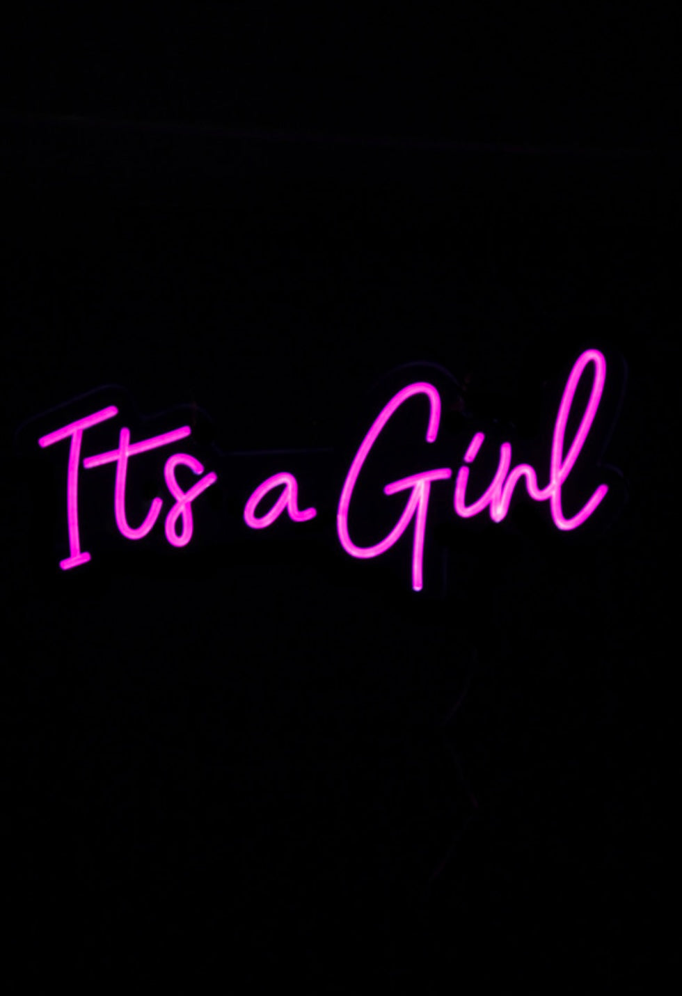 Its a Girl - Neon Signage