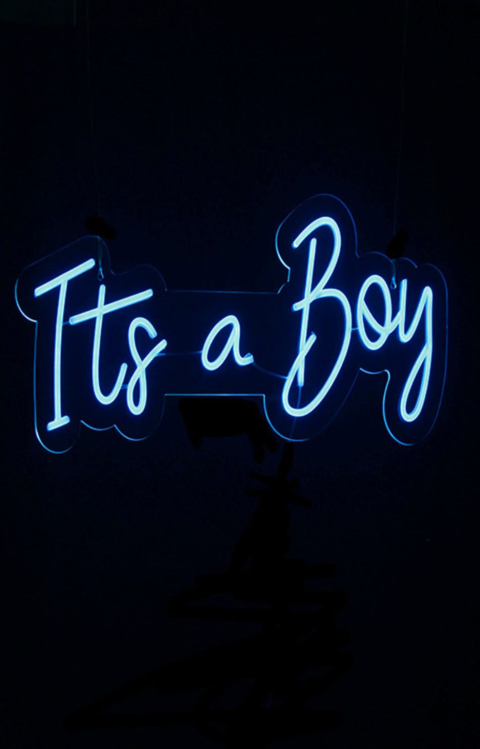 Its a Boy - Neon signage